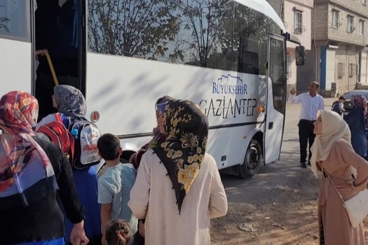 Gaziantep Narlıtepe'de okula ulaşım sorunu kökten çözüldü