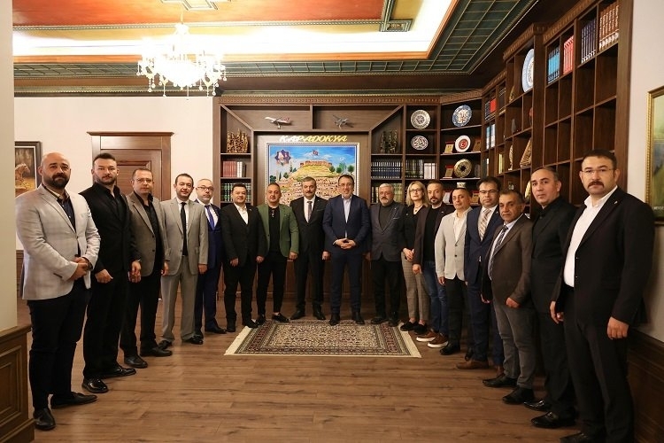 MHP Nevşehir İl Teşkilatından Mehmet Savran'a Destek Ziyareti