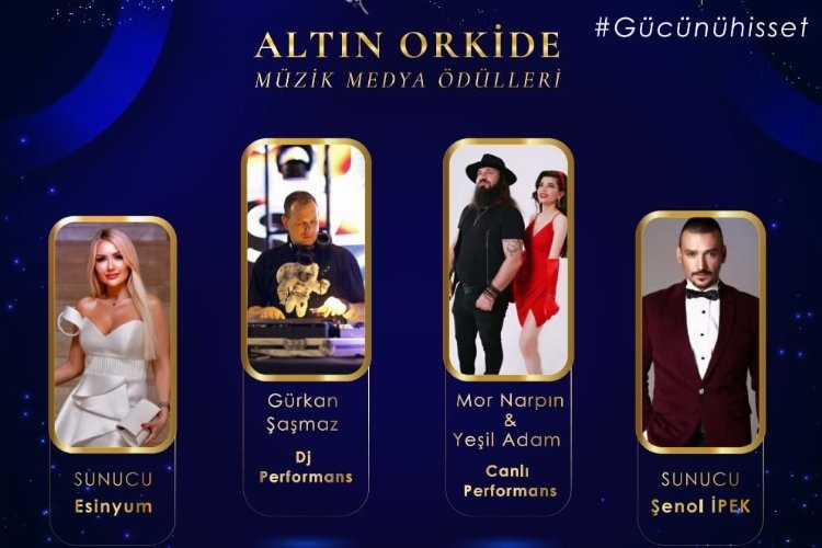 Altın Orkide Müzik Medya Ödülleri için Heyecanlı Geri Sayım Başladı