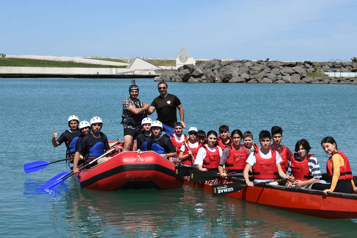 Rafting Eğitim Kampları’na Büyükşehir ev sahipliği yapıyor