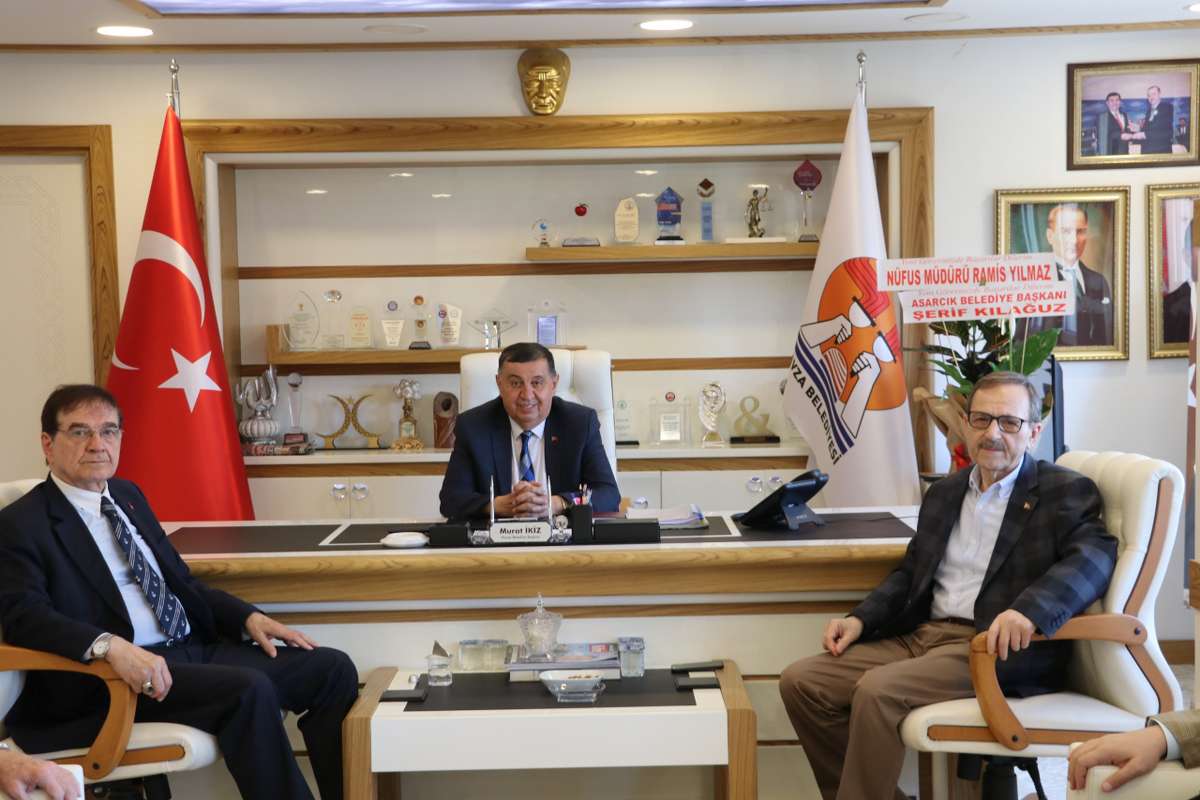 Havza Belediye Başkanı İkiz’e SBB eski Başkanı Şahin’den ziyaret