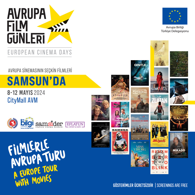 Avrupa sinemasının seçkin filmleri, Samsun’da yeniden beyaz perdede