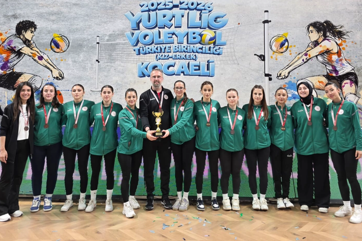 Artvin Temsilcisi Yurt Lig Kadınlar Voleybol Şampiyonası’nda Dikkat Çekti
