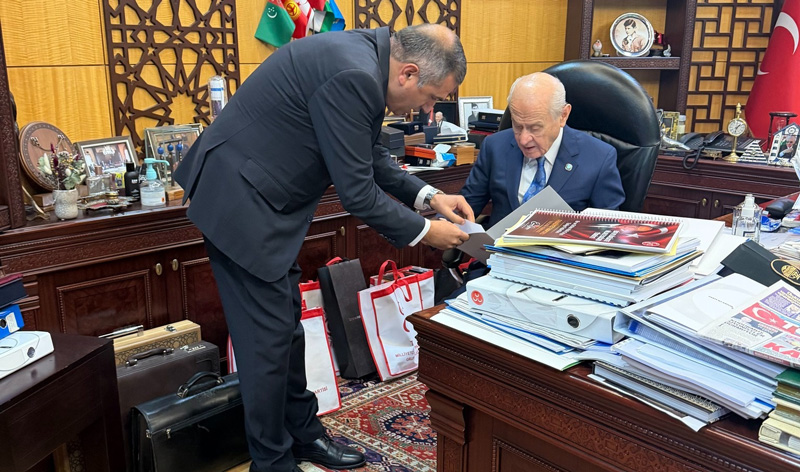 Mucur'dan Bahçeli'ye ziyaret