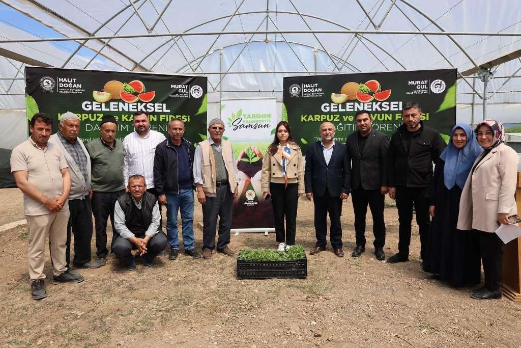 Samsun Büyükşehir'den tarıma tam destek