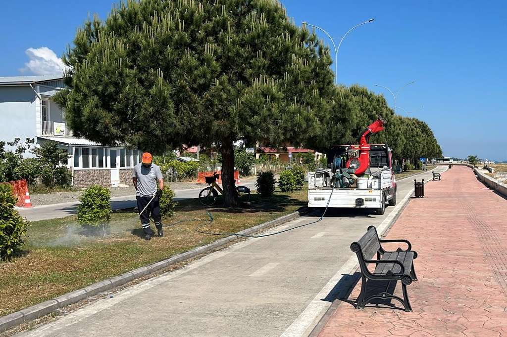 Samsun'da vektörlerle mücadele