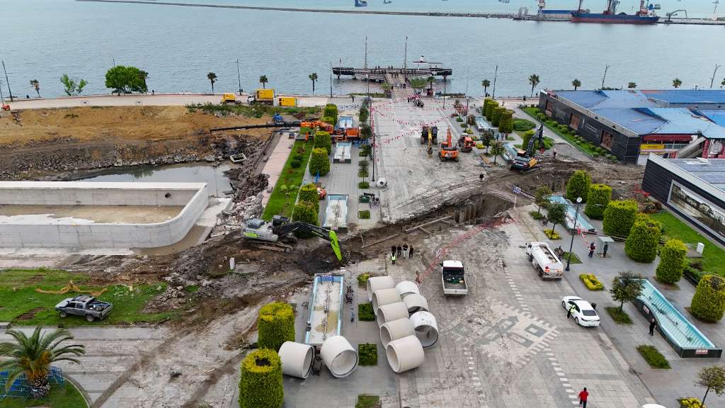 211 MİLYON TL’LİK DEV YATIRIMDA SONA YAKLAŞILDI: İLKADIM’IN ANA ATIK SU HATTI GÜÇLENİYOR