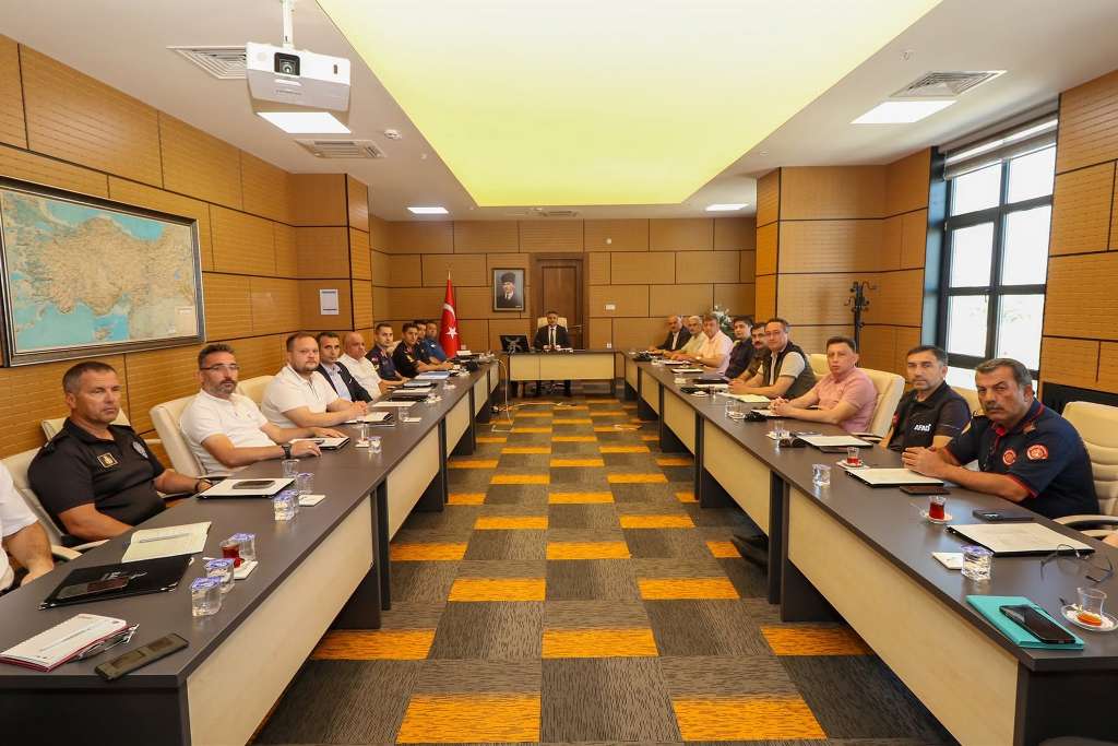 KAPIKAYAFEST'İN GÜVENLİK TOPLANTISI YAPILDI