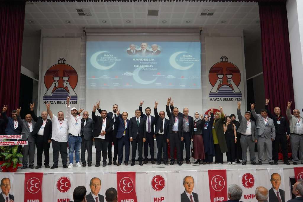 MHP Havza ve Ladik'de Olağan Kongreler Tamamlandı