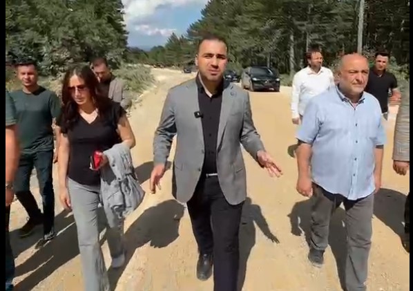 KUNDUZ ORMANLARI YOLUNDA GENİŞLETME VE SATHİ KAPLAMA ÇALIŞMALARI DEVAM EDİYOR