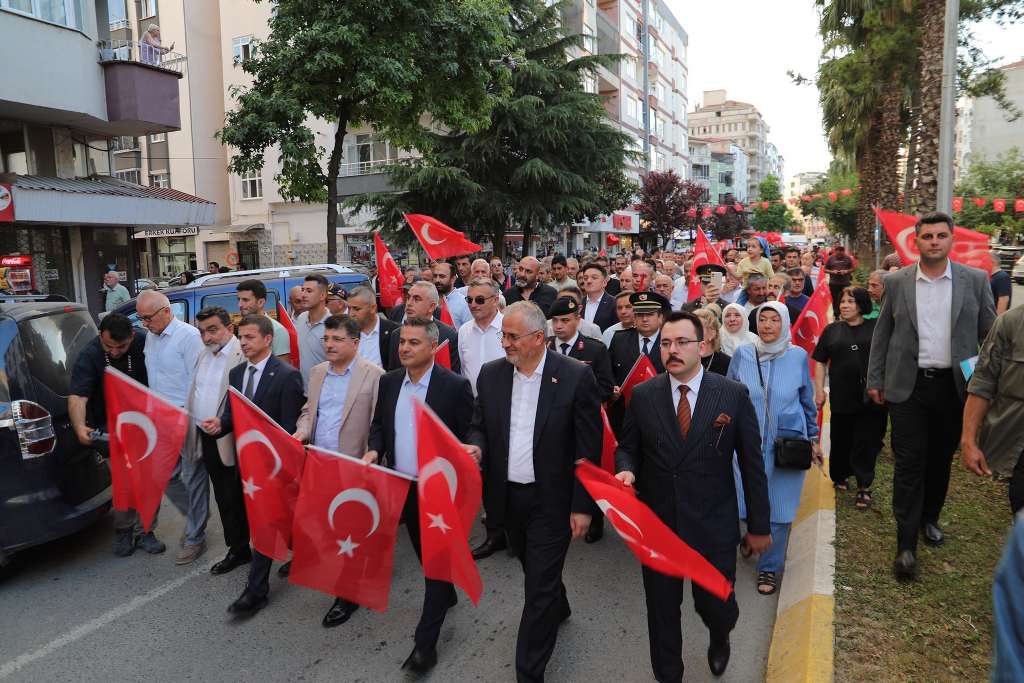 15 TEMMUZ RUHU BAFRA'DA BİR KEZ DAHA YAŞATILDI