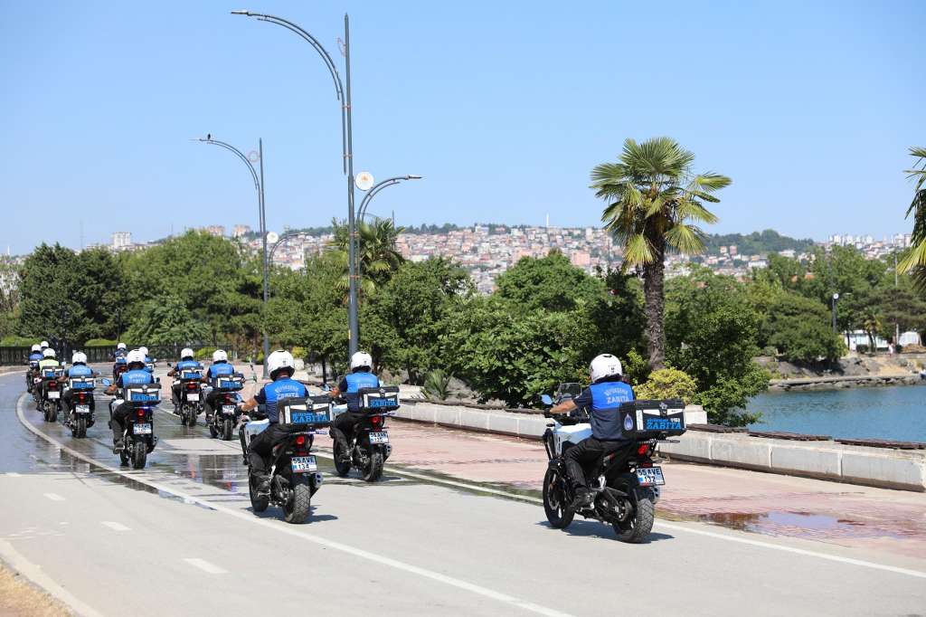 MOTOSİKLETLİ ZABITA EKİPLERİ İLE ETKİN VE HIZLI HİZMET