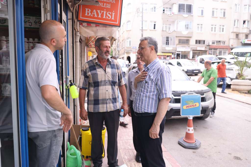 Başkan Kurnaz'dan Esnafla Yüz Yüze, Çözüm Odaklı Buluşma