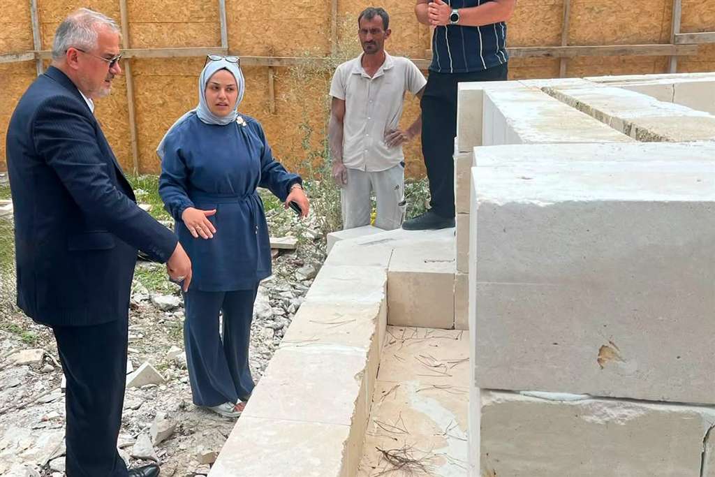 BAFRA’DA TAÇLI ÇEŞME YENİDEN HAYAT BULUYOR
