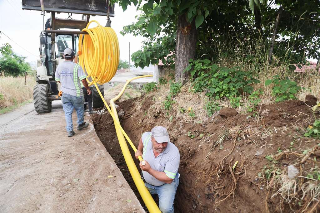 Canik'te Seferberlik: Haneler Doğal Gaza Kavuşuyor