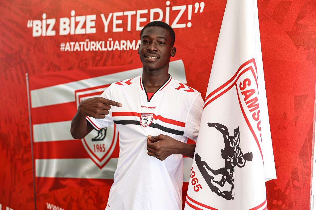 Samsunspor, 18 Yaşındaki Çadlı Orta Saha Daniel’i Kadrosuna Kattı