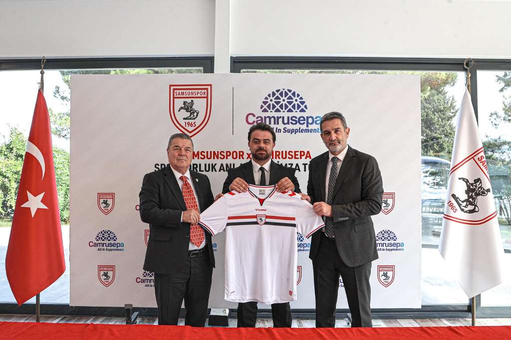 Samsunspor ile Camrusepa Arasındaki Sponsorluk Anlaşması Yenilendi