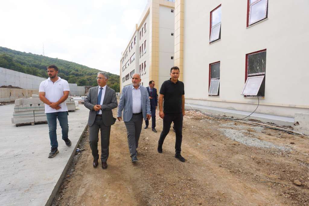 Canik Fen Lisesi Yapım Çalışmalarında Sona Gelindi
