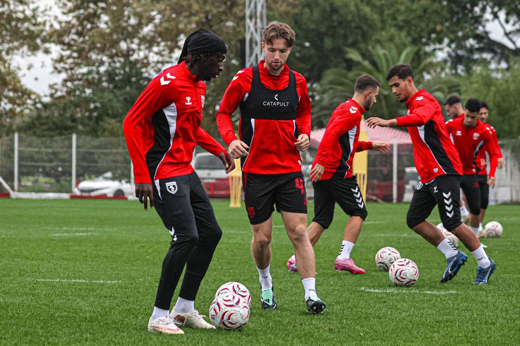 Samsunspor, Trabzonspor maçı hazırlıklarını sürdürdü