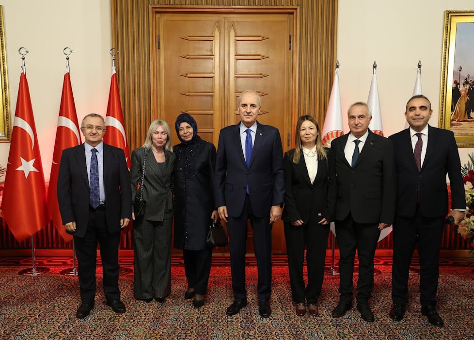 Rektör Aydın, Mecliste yeni yasama yılı resepsiyonuna katıldı