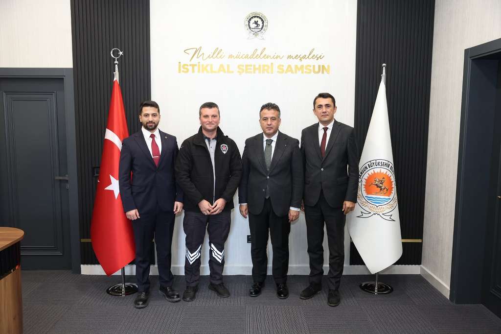 BAŞKAN DOĞAN’DAN HAYAT KURTARAN PERSONELE TEŞEKKÜR