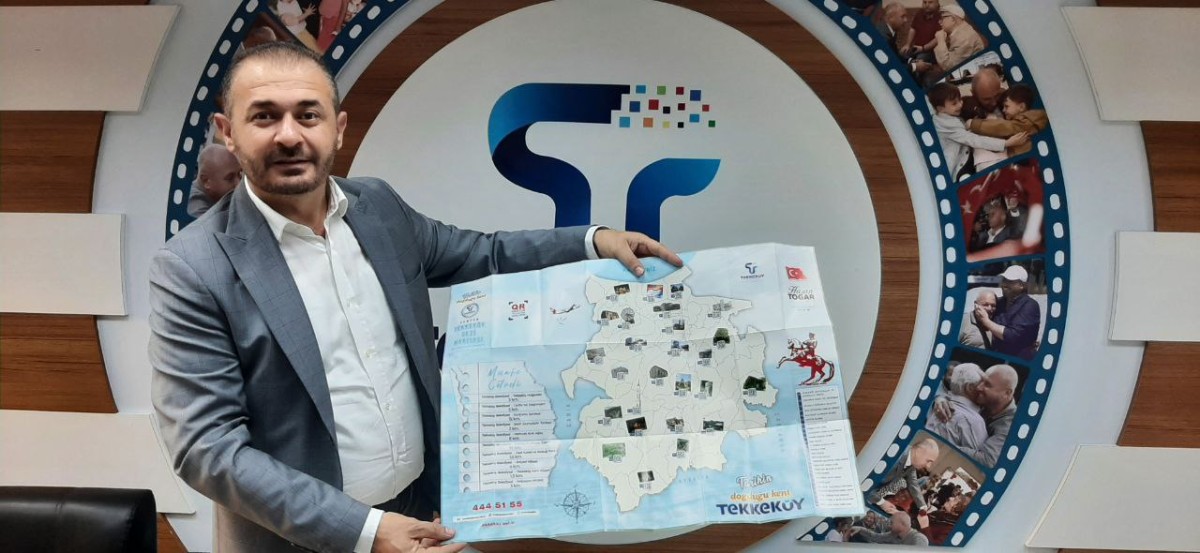 Tekkeköy Gezi Haritası'yla turizm dijitale taşındı