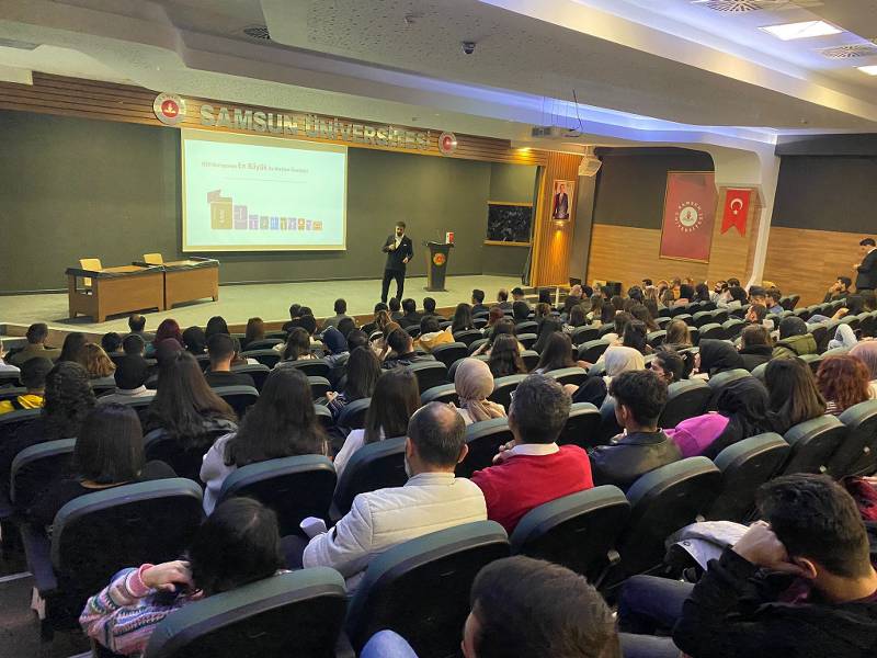 Profilo Türkiye Satış Direktörü Samsun Üniversitesi'nin konuğu oldu