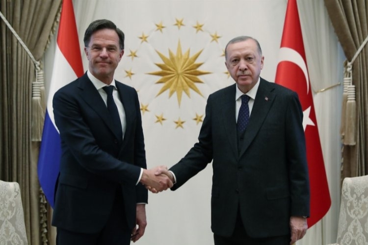 Cumhurbaşkanı Erdoğan Hollanda Başbakanı ile görüşme gerçekleştirdi