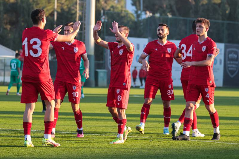 Samsunspor hazırlık maçında 2-0 galip 