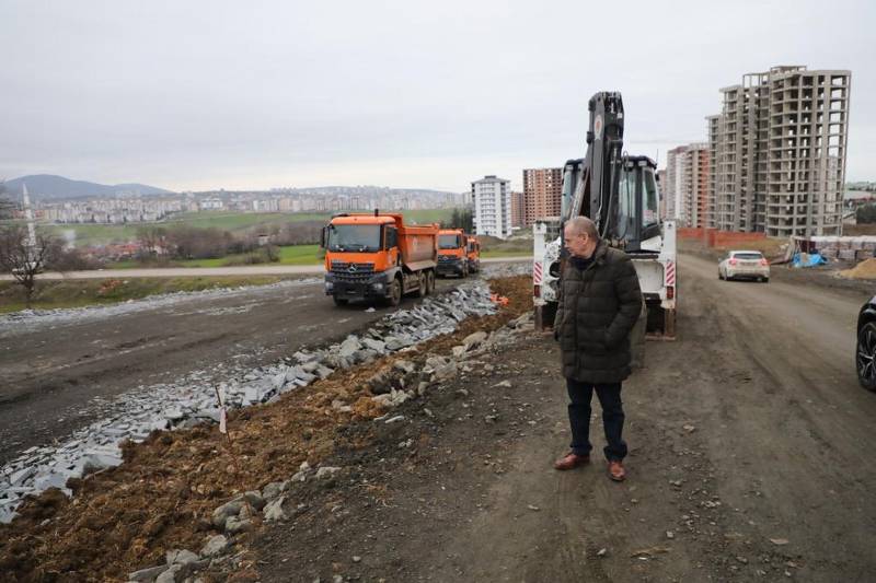 Samsun'un yeni bulvar yolu trafik yükünü azaltacak