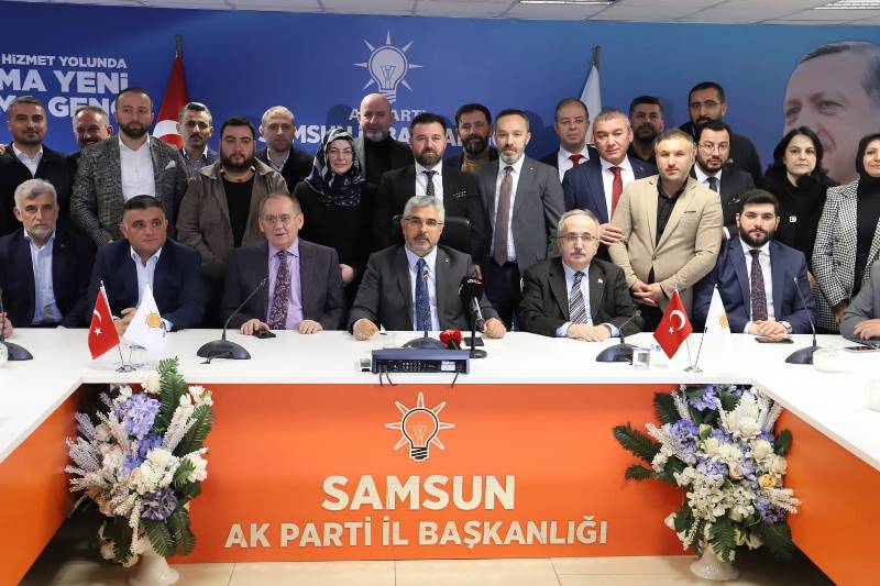 AK Parti Samsun İl Başkanı Ersan Aksu istifa etti