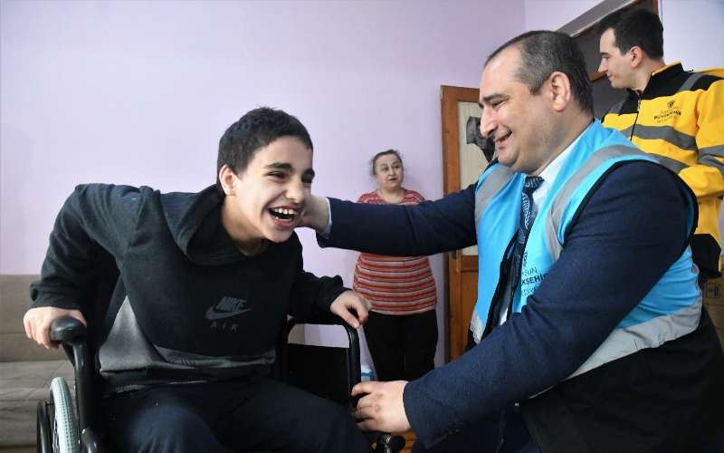 Samsun Büyükşehir engelli bireylerin hayatını kolaylaştırıyor