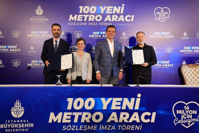 Kadıköy-Sabiha Gökçen Havalimanı Metro Hattı 100 Yeni Araçla Güçleniyor