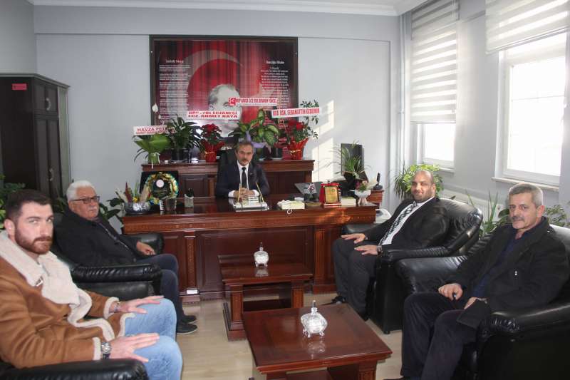 Havza MHP İlçe Başkanlığından Öğretmenler Günü ziyaretleri