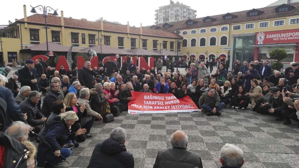 CHP Samsun'dan Adalet ve Hukuk Krizi Tepkisi