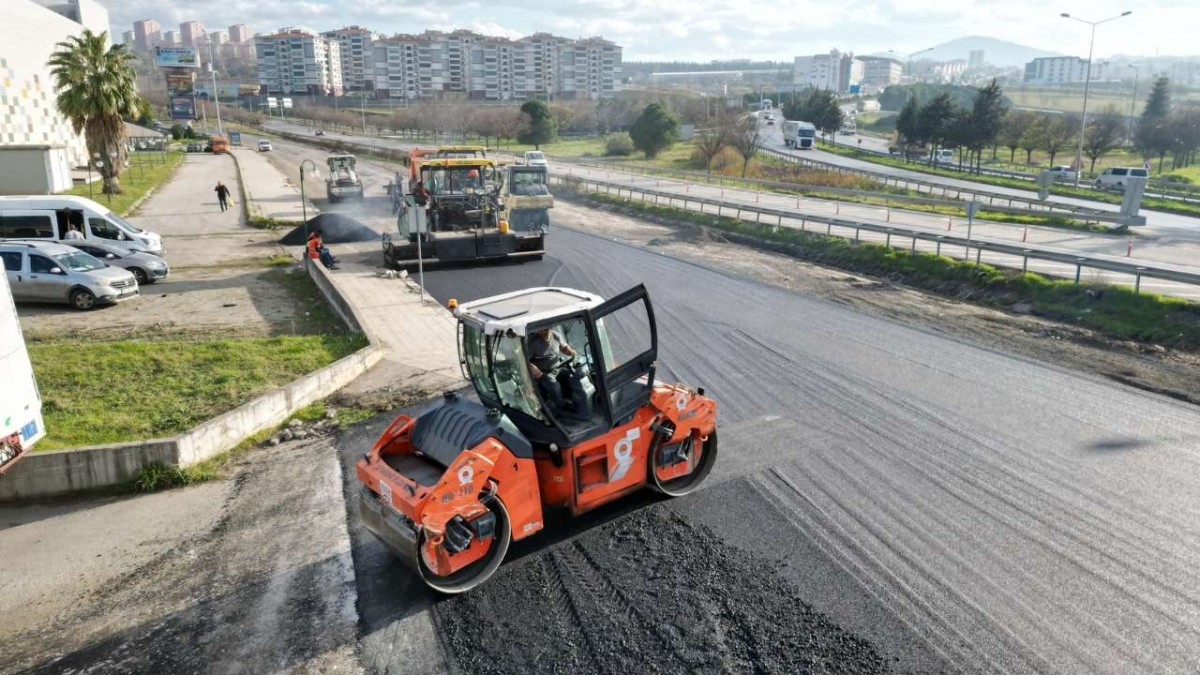 Samsun'da asfalt yollarla ulaşım konforu artırılıyor
