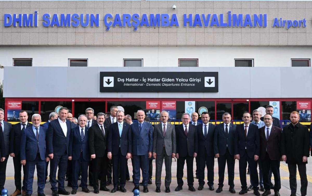 Bakan Uraloğlu'ndan Samsun'a yeni Havalimanı müjdesi