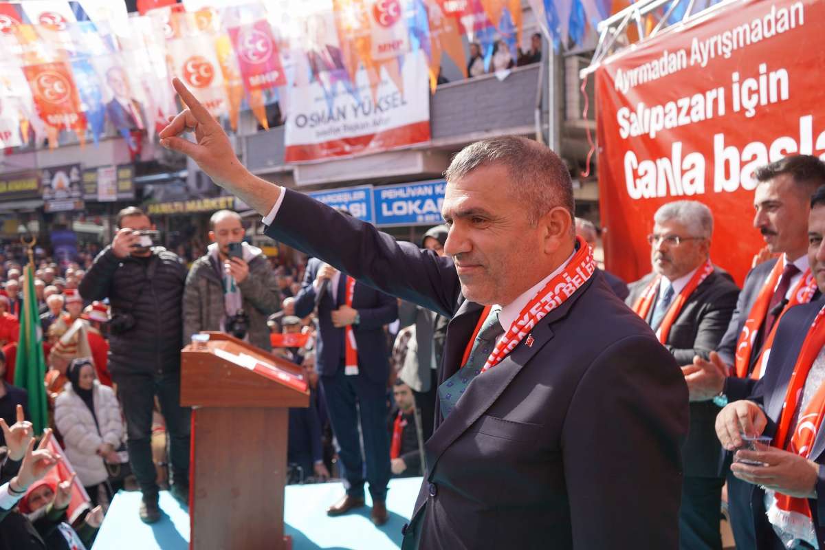 MHP Samsun İl Başkanı Mucur: Hedefimiz 31 Mart'ta Samsun'da 18'de 18 Yapmak!