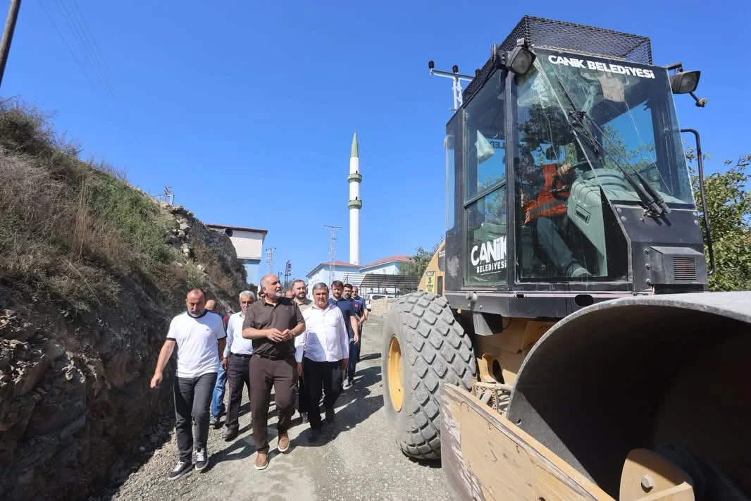 Başkan Sandıkçı Sahada: Canik'te Proje Üstüne Proje