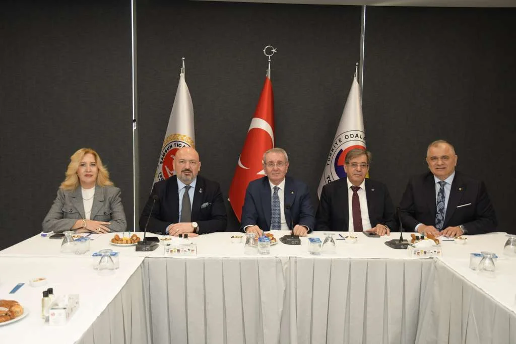 CEO Platformu’ndan Samsun TSO’ya ziyaret: Yeni yatırım ve iş birlikleri masaya yatırıldı